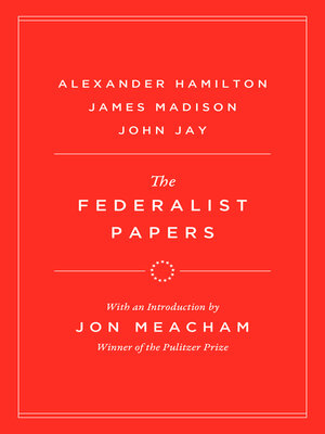 cover image of The Federalist Papers